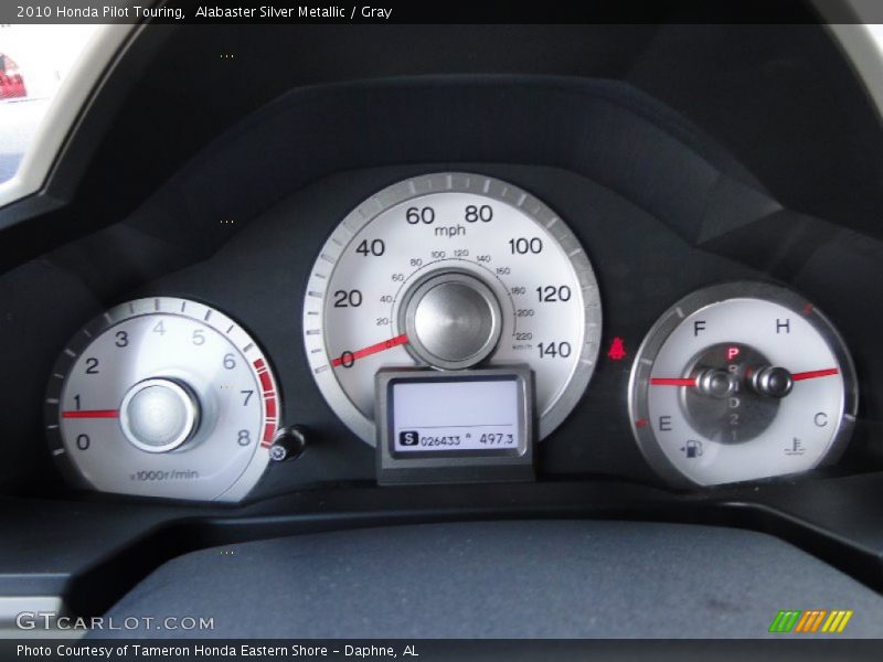  2010 Pilot Touring Touring Gauges