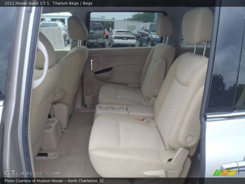 Titanium Beige / Beige 2011 Nissan Quest 3.5 S