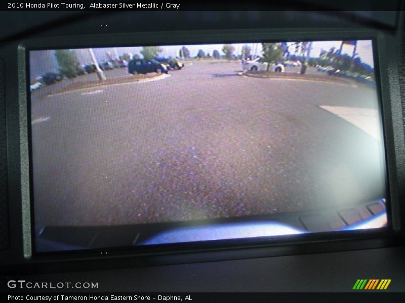 Alabaster Silver Metallic / Gray 2010 Honda Pilot Touring