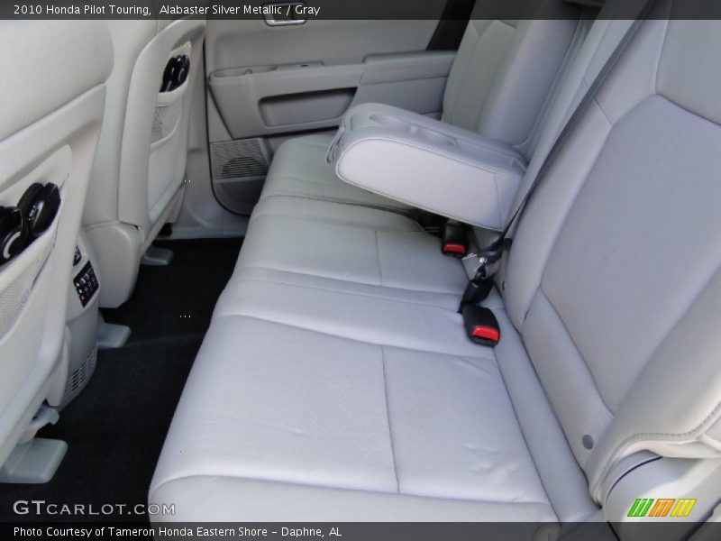 Alabaster Silver Metallic / Gray 2010 Honda Pilot Touring