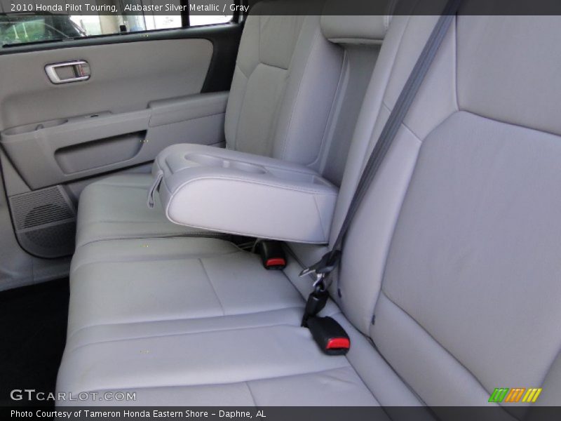 Alabaster Silver Metallic / Gray 2010 Honda Pilot Touring