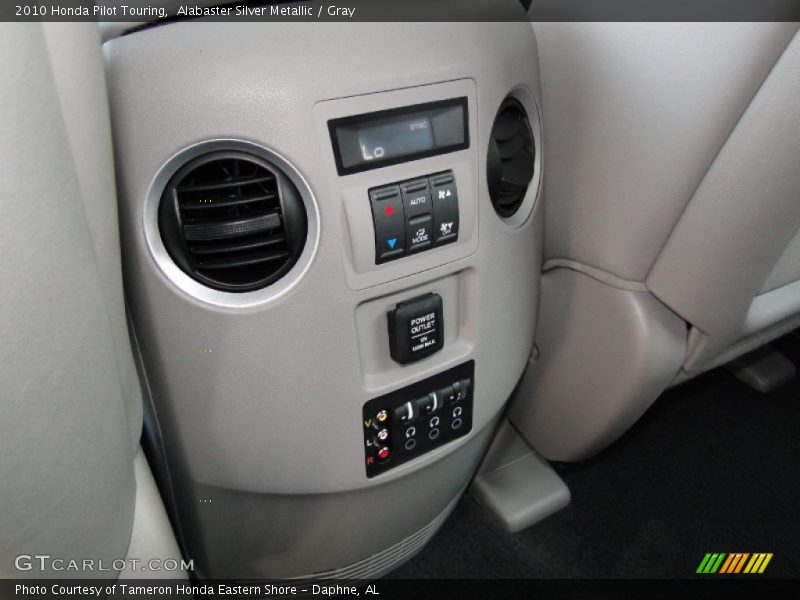 Alabaster Silver Metallic / Gray 2010 Honda Pilot Touring