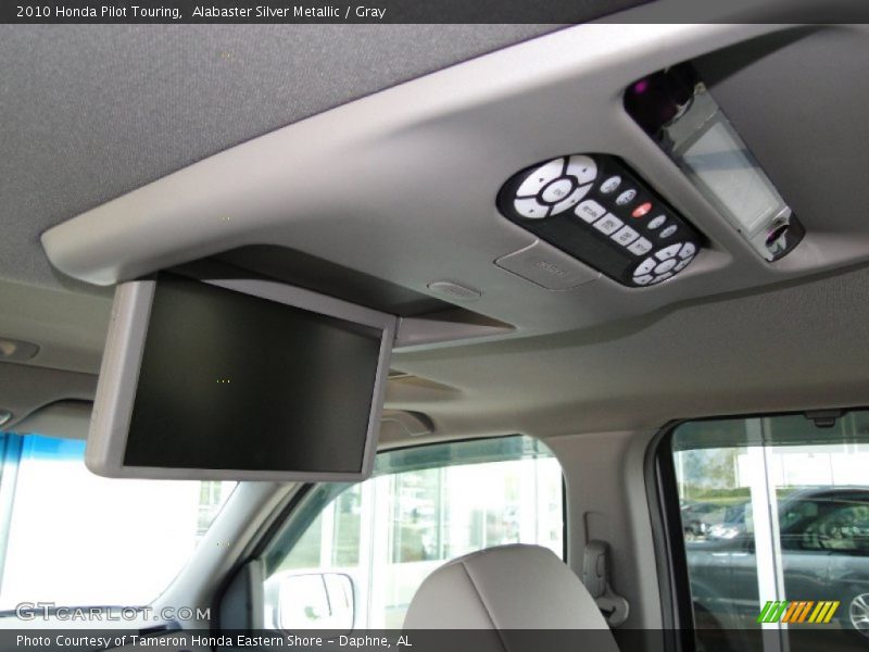 Alabaster Silver Metallic / Gray 2010 Honda Pilot Touring