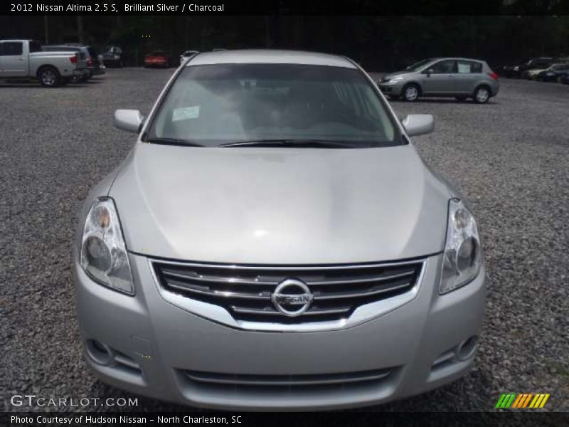 Brilliant Silver / Charcoal 2012 Nissan Altima 2.5 S