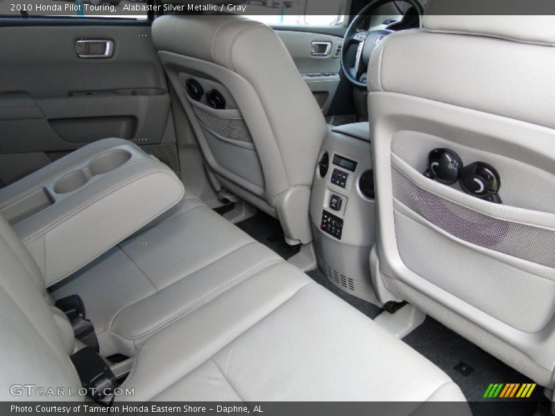 Alabaster Silver Metallic / Gray 2010 Honda Pilot Touring