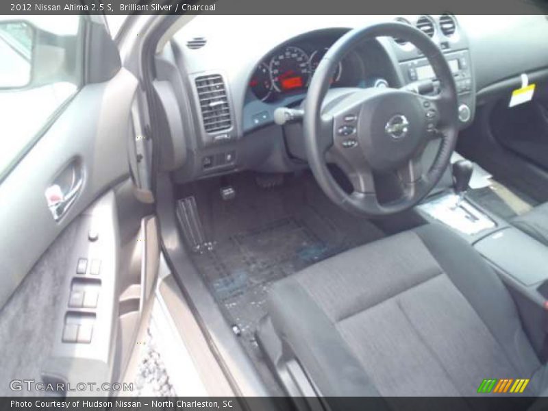 Brilliant Silver / Charcoal 2012 Nissan Altima 2.5 S