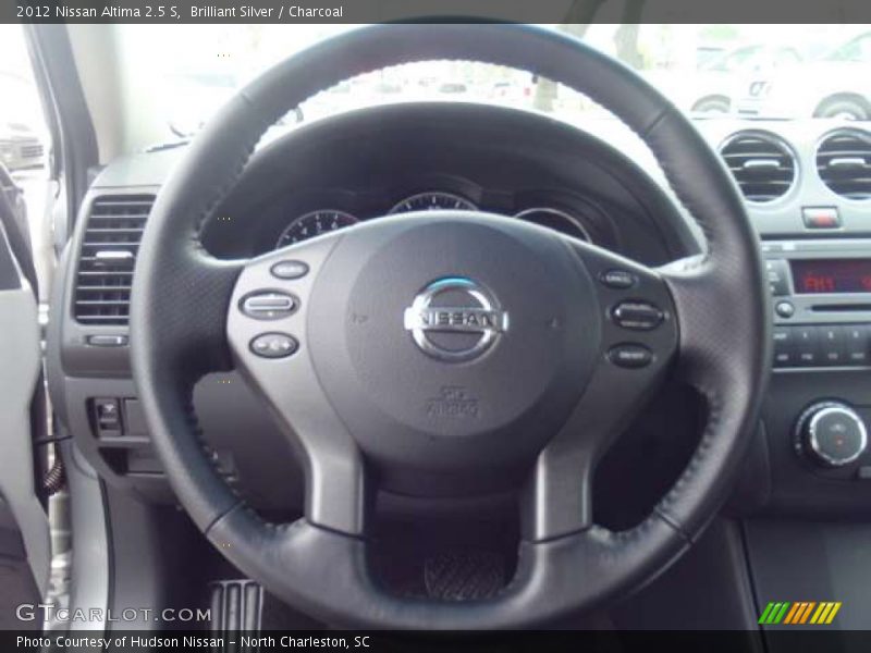 Brilliant Silver / Charcoal 2012 Nissan Altima 2.5 S