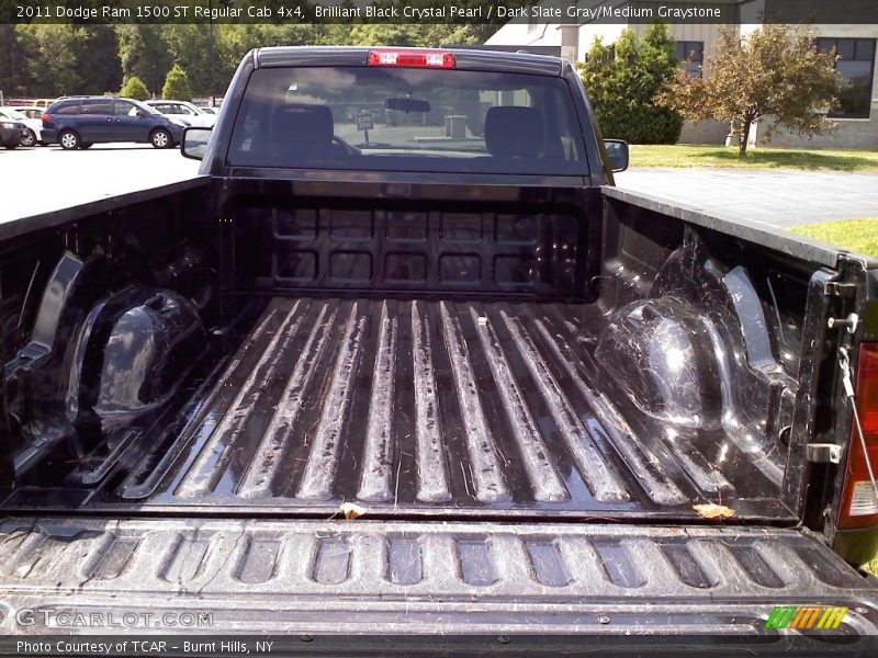 Brilliant Black Crystal Pearl / Dark Slate Gray/Medium Graystone 2011 Dodge Ram 1500 ST Regular Cab 4x4