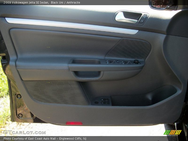 Black Uni / Anthracite 2009 Volkswagen Jetta SE Sedan