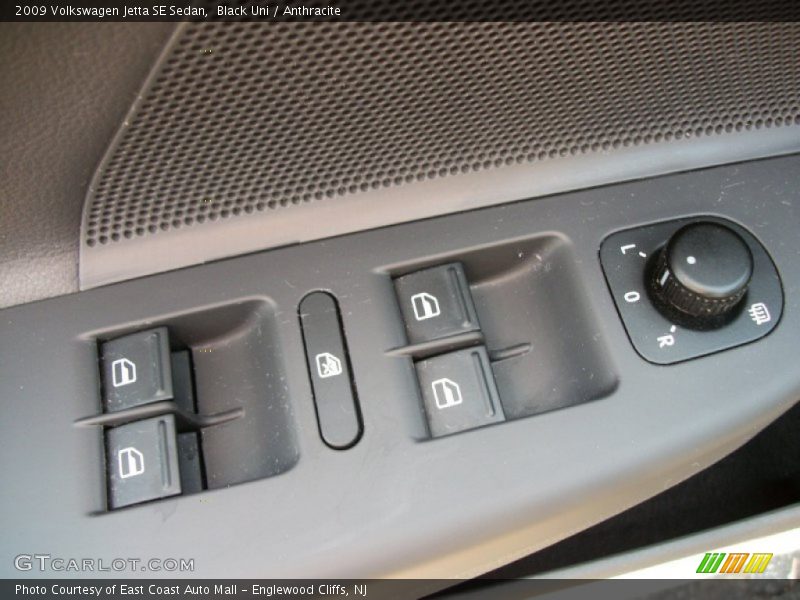Black Uni / Anthracite 2009 Volkswagen Jetta SE Sedan