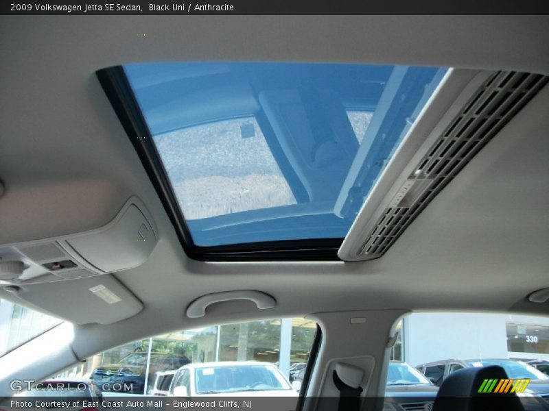 Black Uni / Anthracite 2009 Volkswagen Jetta SE Sedan