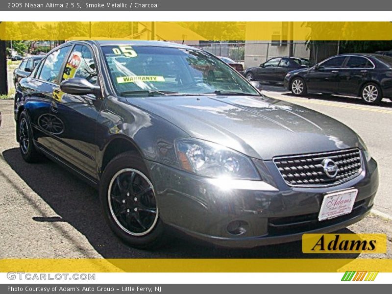 Smoke Metallic / Charcoal 2005 Nissan Altima 2.5 S