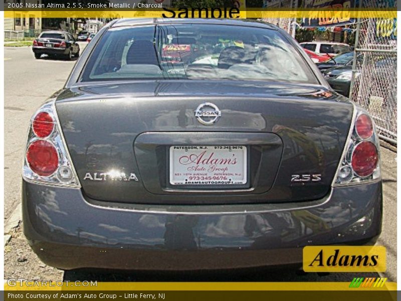 Smoke Metallic / Charcoal 2005 Nissan Altima 2.5 S