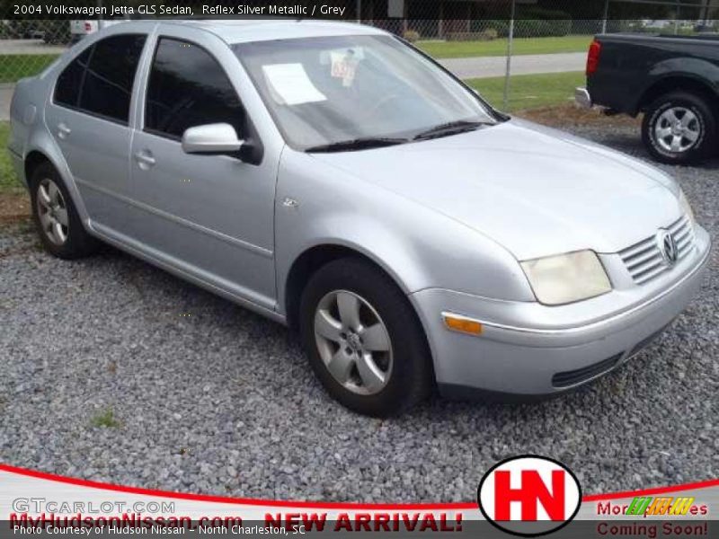Reflex Silver Metallic / Grey 2004 Volkswagen Jetta GLS Sedan