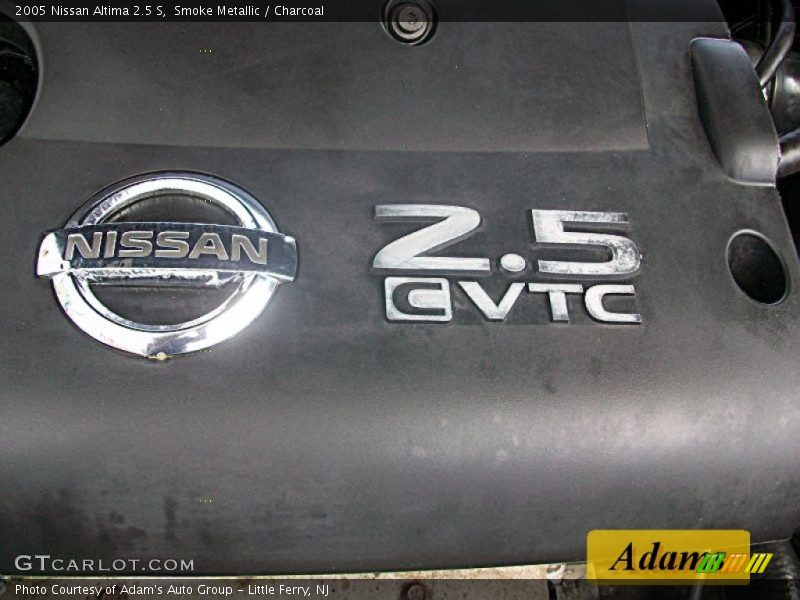 Smoke Metallic / Charcoal 2005 Nissan Altima 2.5 S