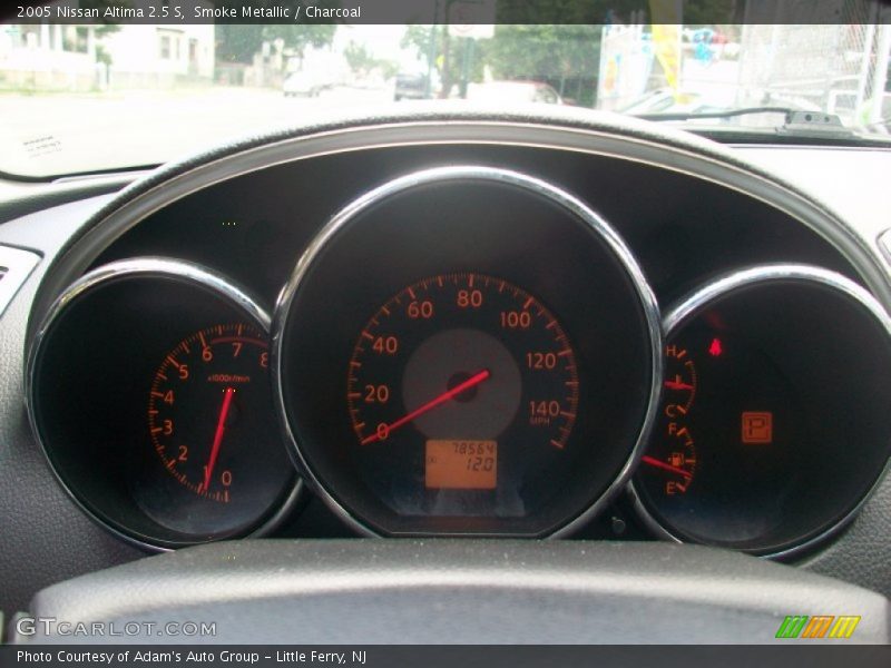 Smoke Metallic / Charcoal 2005 Nissan Altima 2.5 S