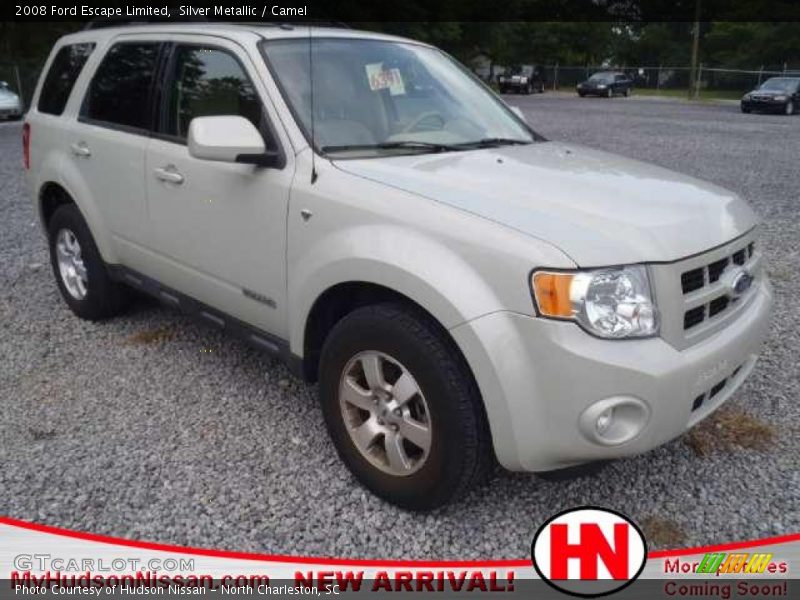 Silver Metallic / Camel 2008 Ford Escape Limited