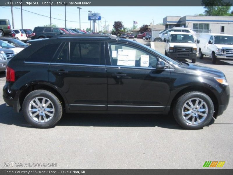 Ebony Black / Charcoal Black 2011 Ford Edge SEL