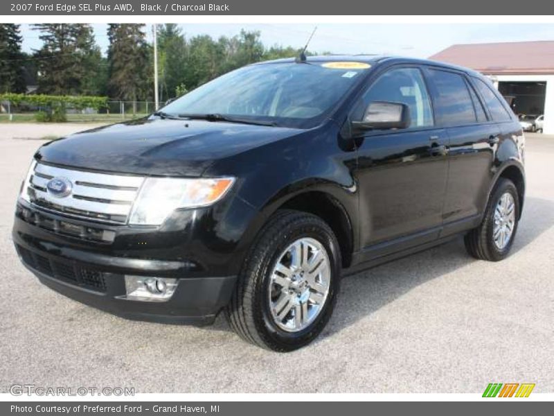 Black / Charcoal Black 2007 Ford Edge SEL Plus AWD