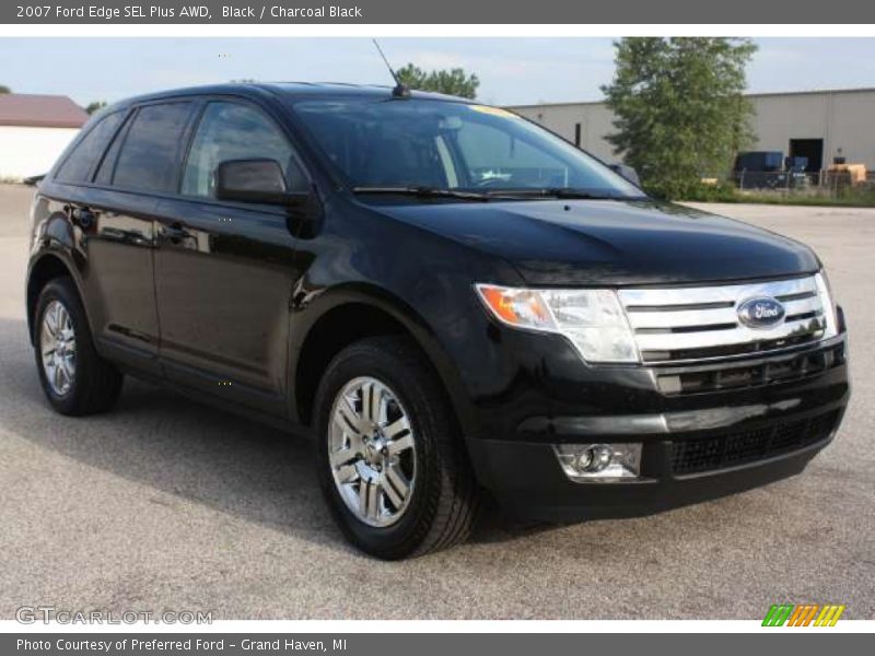 Black / Charcoal Black 2007 Ford Edge SEL Plus AWD