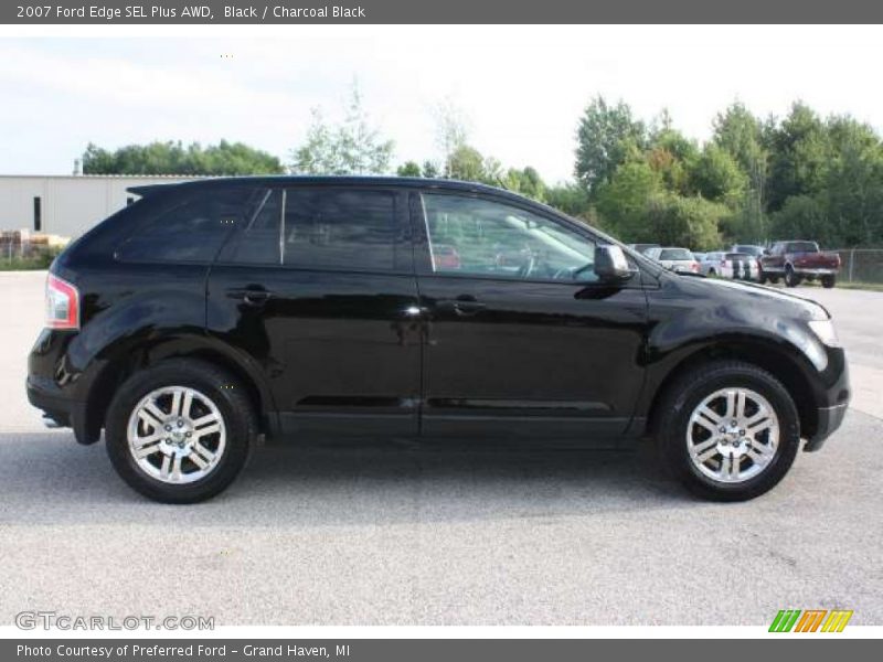 Black / Charcoal Black 2007 Ford Edge SEL Plus AWD