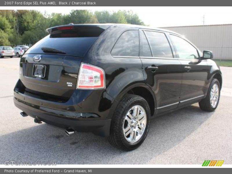 Black / Charcoal Black 2007 Ford Edge SEL Plus AWD