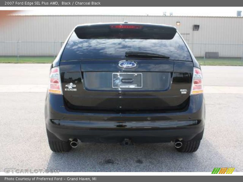 Black / Charcoal Black 2007 Ford Edge SEL Plus AWD