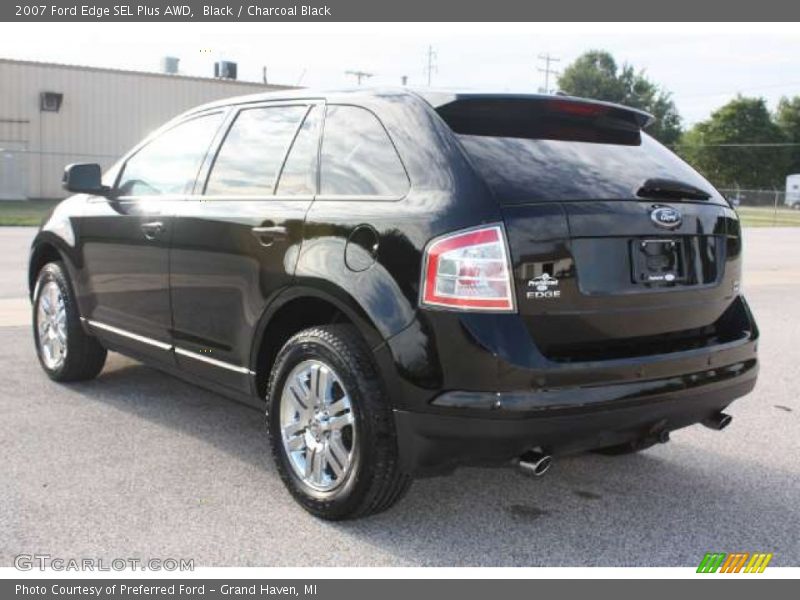 Black / Charcoal Black 2007 Ford Edge SEL Plus AWD