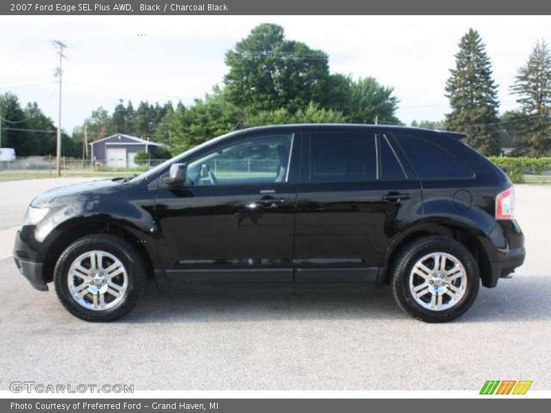 Black / Charcoal Black 2007 Ford Edge SEL Plus AWD