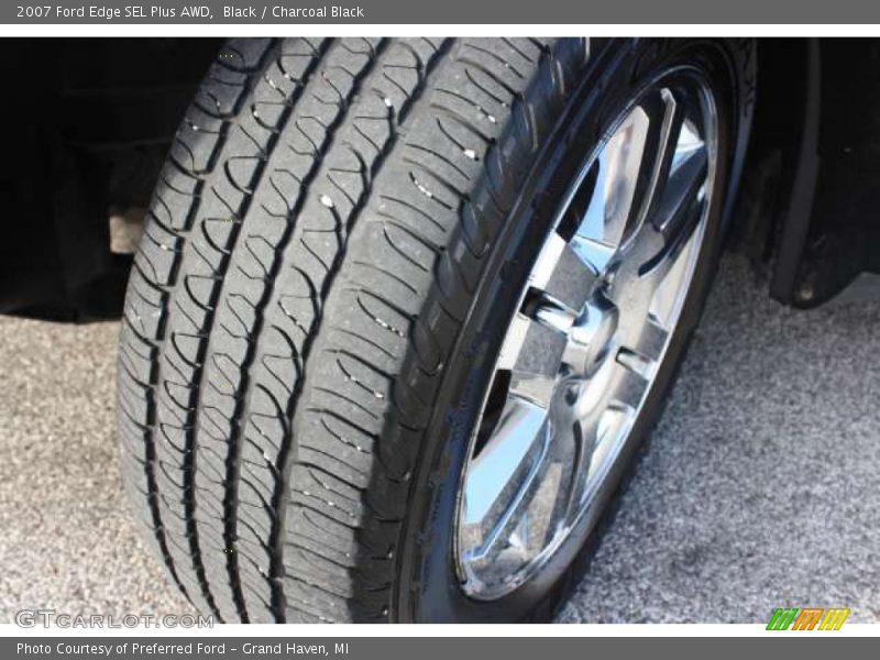 Black / Charcoal Black 2007 Ford Edge SEL Plus AWD