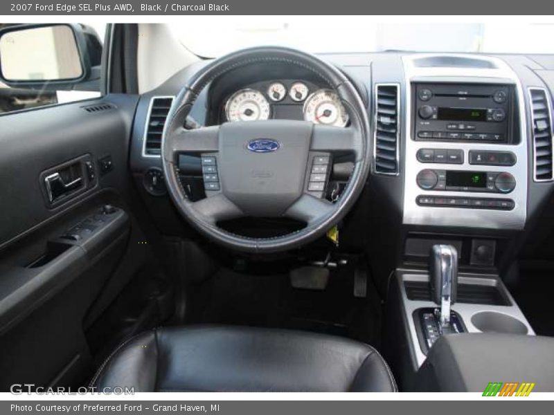 Black / Charcoal Black 2007 Ford Edge SEL Plus AWD