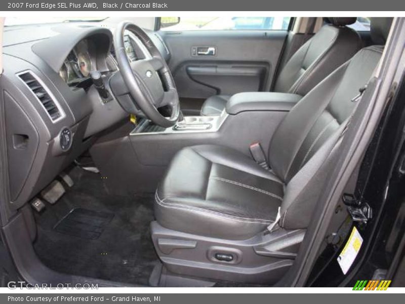 Black / Charcoal Black 2007 Ford Edge SEL Plus AWD
