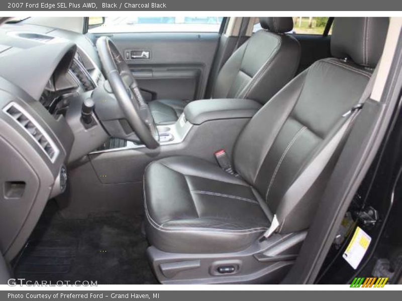 Black / Charcoal Black 2007 Ford Edge SEL Plus AWD