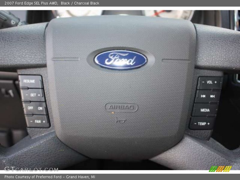 Black / Charcoal Black 2007 Ford Edge SEL Plus AWD