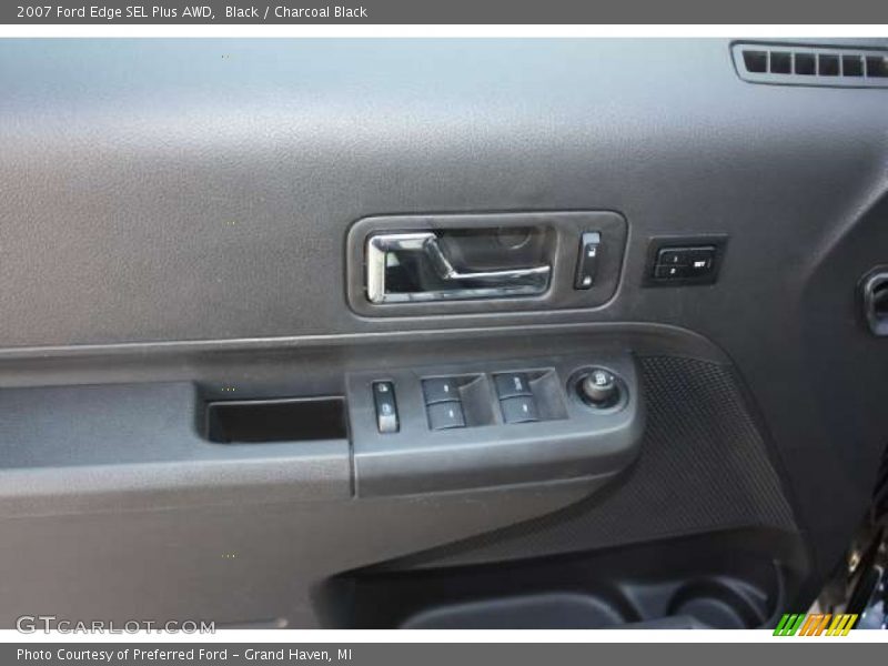 Black / Charcoal Black 2007 Ford Edge SEL Plus AWD