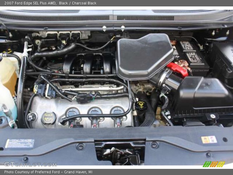 Black / Charcoal Black 2007 Ford Edge SEL Plus AWD