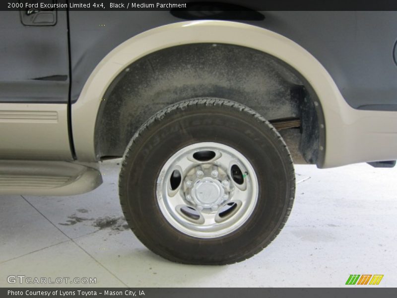 Black / Medium Parchment 2000 Ford Excursion Limited 4x4