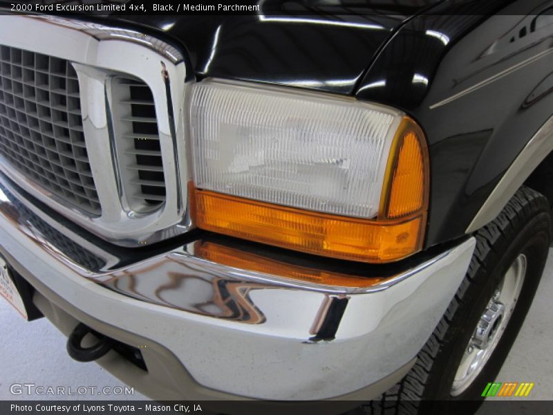 Black / Medium Parchment 2000 Ford Excursion Limited 4x4