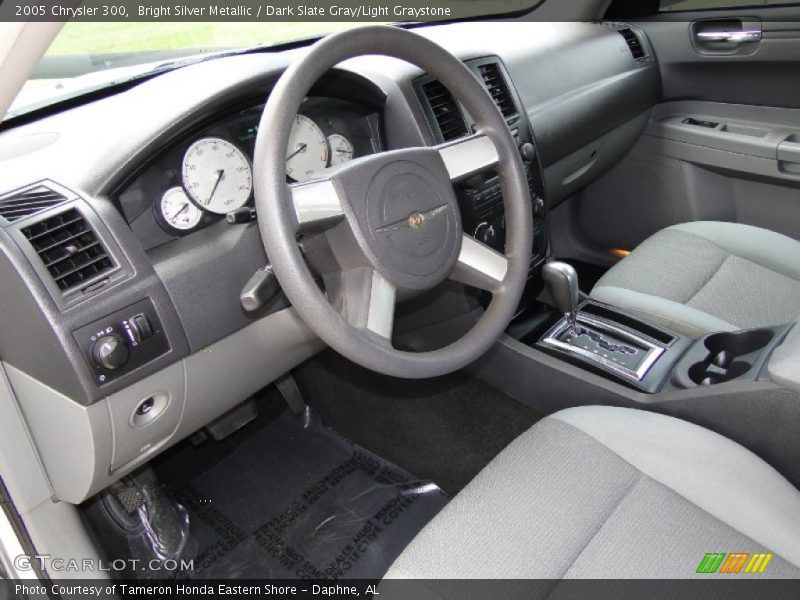 Bright Silver Metallic / Dark Slate Gray/Light Graystone 2005 Chrysler 300
