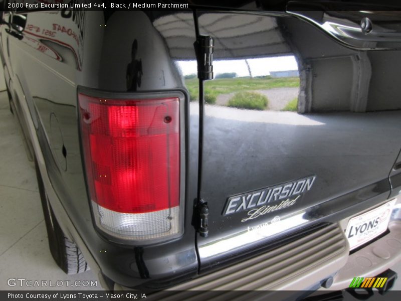 Black / Medium Parchment 2000 Ford Excursion Limited 4x4