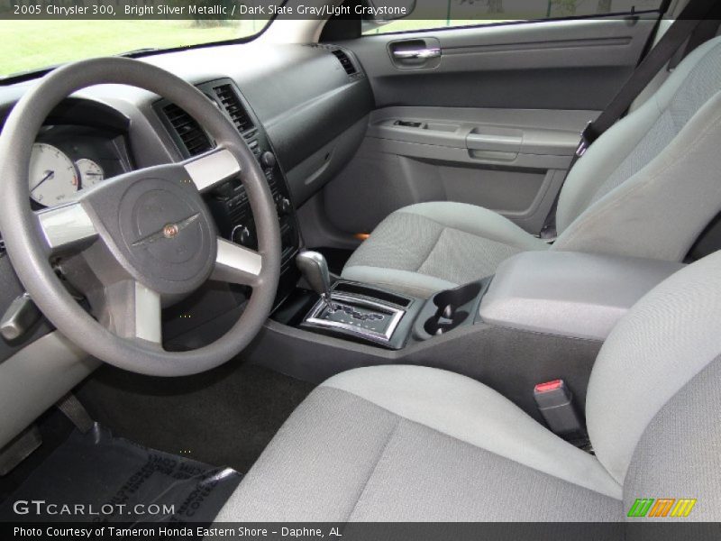 Bright Silver Metallic / Dark Slate Gray/Light Graystone 2005 Chrysler 300