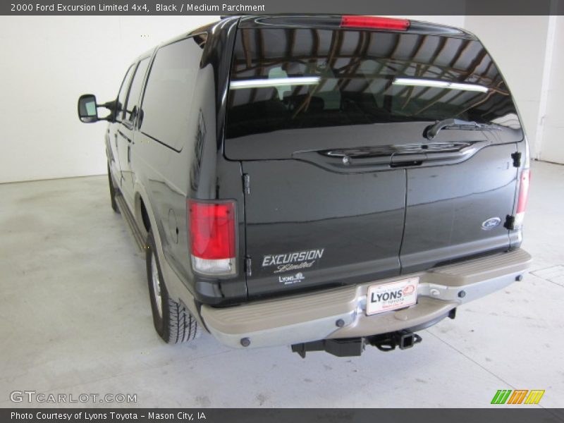 Black / Medium Parchment 2000 Ford Excursion Limited 4x4