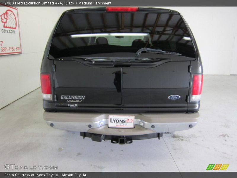 Black / Medium Parchment 2000 Ford Excursion Limited 4x4