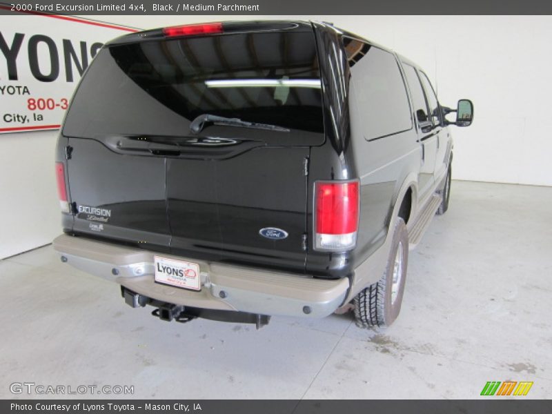 Black / Medium Parchment 2000 Ford Excursion Limited 4x4