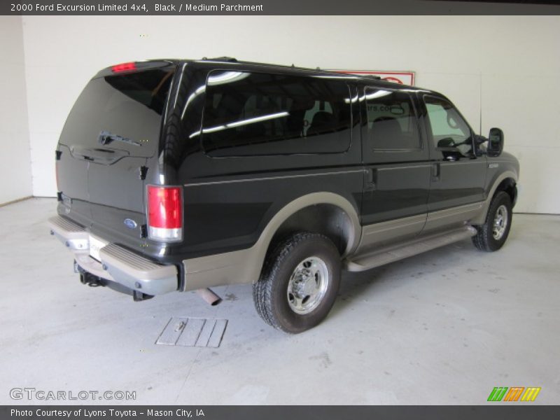 Black / Medium Parchment 2000 Ford Excursion Limited 4x4