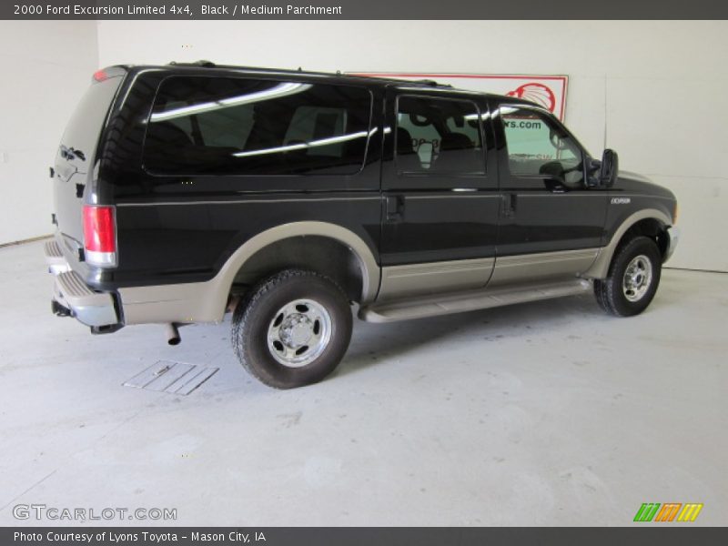 Black / Medium Parchment 2000 Ford Excursion Limited 4x4