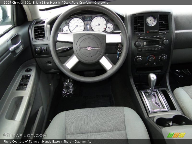 Bright Silver Metallic / Dark Slate Gray/Light Graystone 2005 Chrysler 300