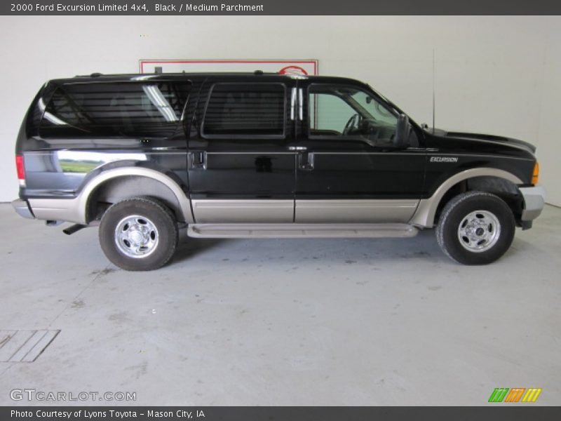 Black / Medium Parchment 2000 Ford Excursion Limited 4x4