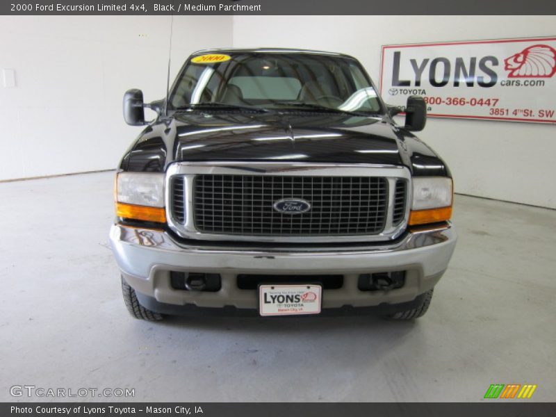 Black / Medium Parchment 2000 Ford Excursion Limited 4x4