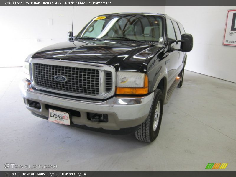 Black / Medium Parchment 2000 Ford Excursion Limited 4x4